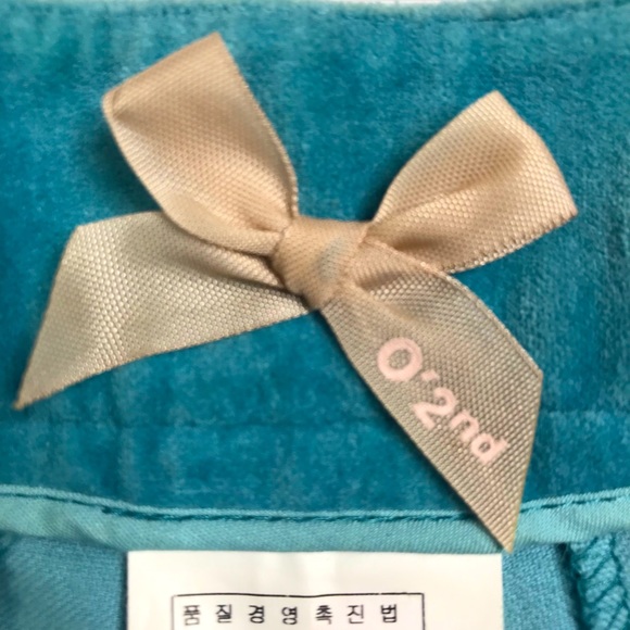 0’2nd Beautiful Velvet Pants SZ M - Picture 6 of 11